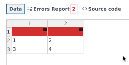 Header missing error